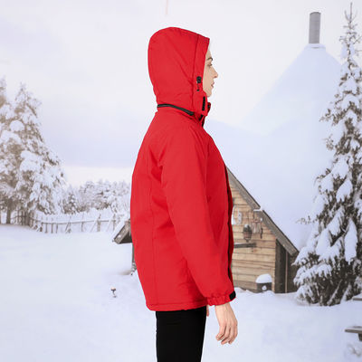 Niestandardowa Softshell Ogrzewane ubrania zimowe Elektryczny akumulator Ogrzewana kurtka myśliwska z 7,4V akumulatorem