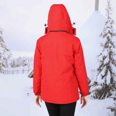 Niestandardowa Softshell Ogrzewane ubrania zimowe Elektryczny akumulator Ogrzewana kurtka myśliwska z 7,4V akumulatorem
