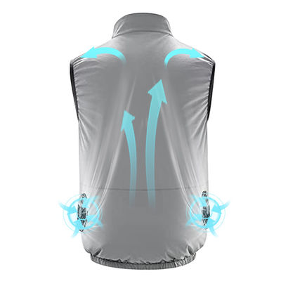FCC Unisex Fan Cooling Vest Klimatyzowana kurtka chłodząca Ice Vest
