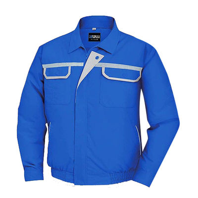 Lekki płaszcz klimatyzacyjny unisex, granatowy, dostosowany