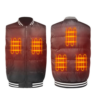 Brązowa, nadająca się do prania, ogrzewana kamizelka zewnętrzna 45c Milwaukee Electric Jacket