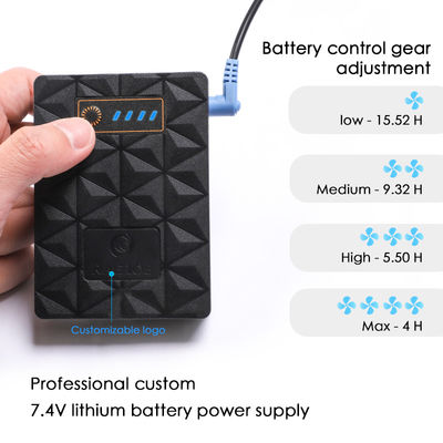 Wentylator chłodzący kurtki 12 V 6700 mAh Wentylator kombinezonu klimatyzacyjnego