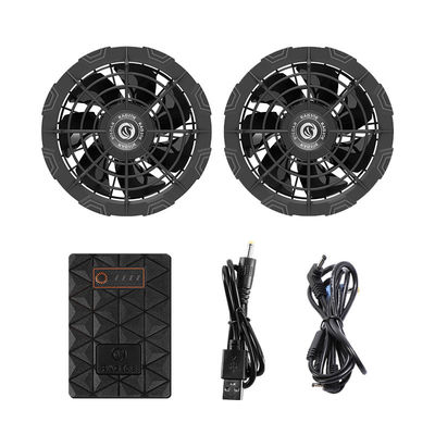 Wentylator chłodzący kurtki 12 V 6700 mAh Wentylator kombinezonu klimatyzacyjnego