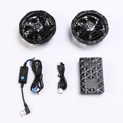 10050 mAh Klimatyzowany wentylator na ubrania 5 V Kamizelka chłodząca Bateria