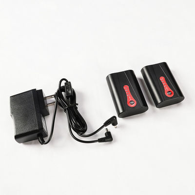 Akumulator 18650 z podgrzewaną rękawiczką 7,4 V 2600 mAh 4 niebieskie diody LED