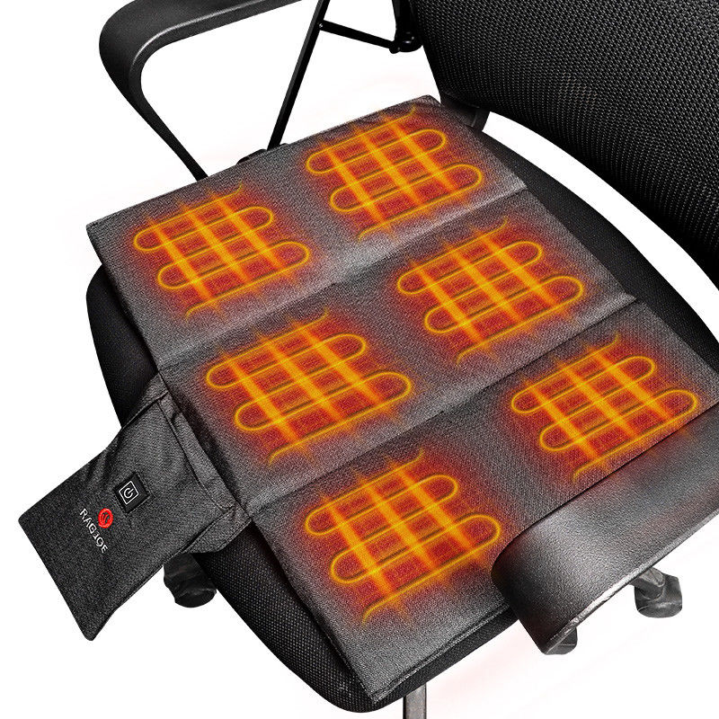 Poduszka podgrzewana wodoszczelna USB 5V Przenośne poduszki podgrzewane samochodem z 3 ustawieniami temperatury